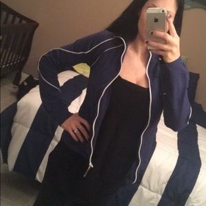 Sporty Yoga workout jacket dry fit gym stretch